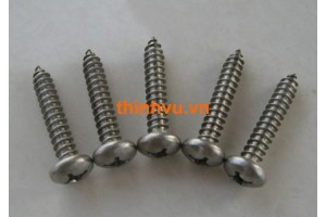 Vít gỗ đầu tròn INOX SUS 201 - 304